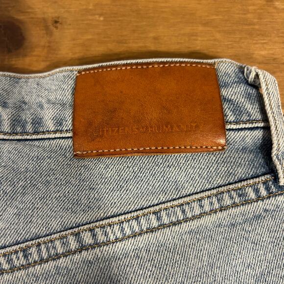 Citizens Of Humanity Light Blue Straight Leg Jeans - Picture 11 of 14